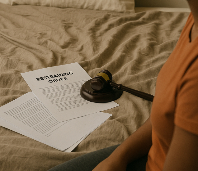 Women seated in a small support circle